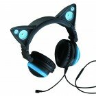 AxentWear x Brookstone 貓耳耳機 - 藍