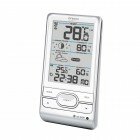 Wireless Weather Station with Humidity & Weather Alert - White