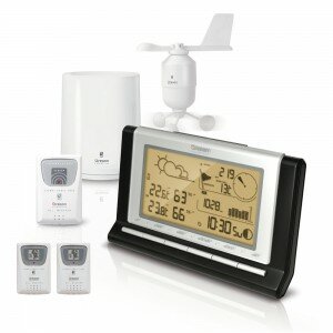 Pack Station Météo complète WMR89 plus 2 Extra sondes Thermo-Hygro