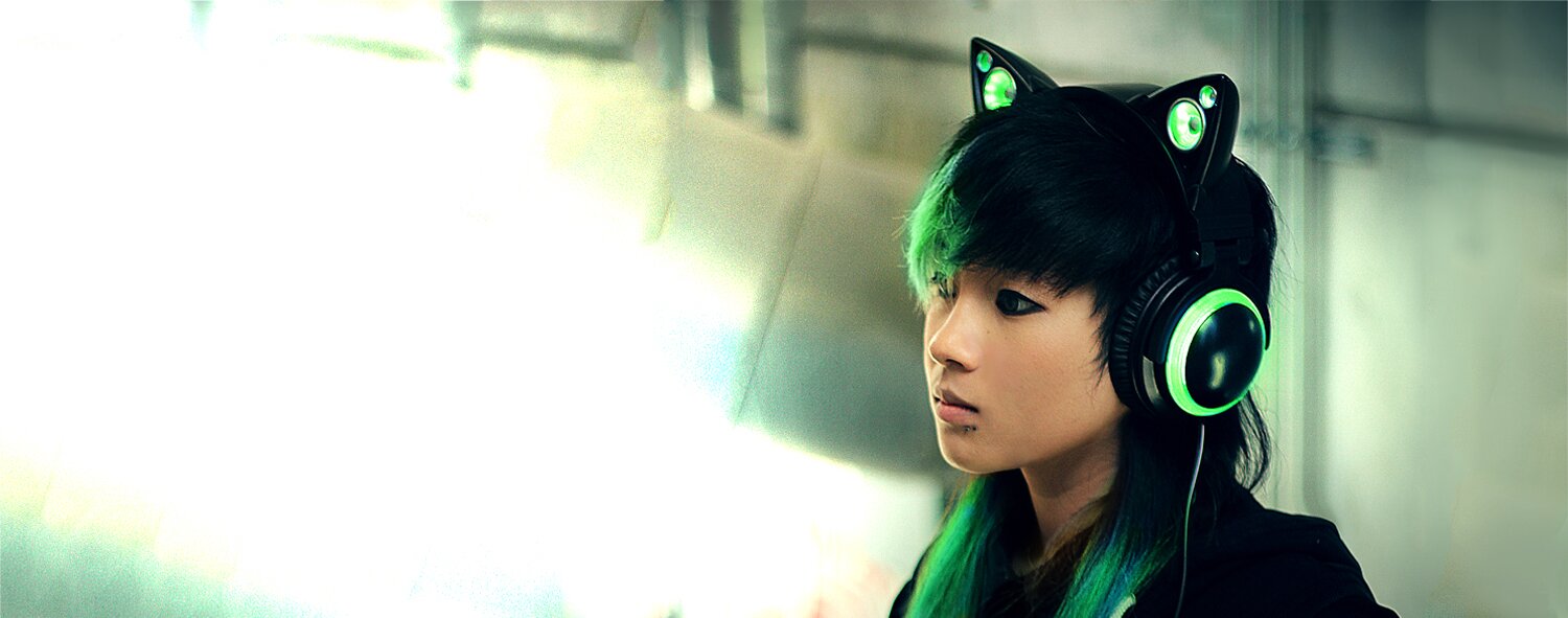 Axent wear Cat Ear headphone
